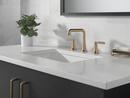 Delta Faucet Brilliance Champagne Bronze Two Handle Widespread Bathroom Sink Faucet 