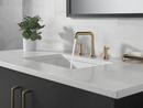 Delta Faucet Brilliance Champagne Bronze Two Handle Widespread Bathroom Sink Faucet 