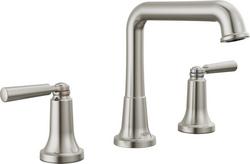 Two Handle Widespread Bathroom Sink Faucet in Brilliance&reg; Stainless