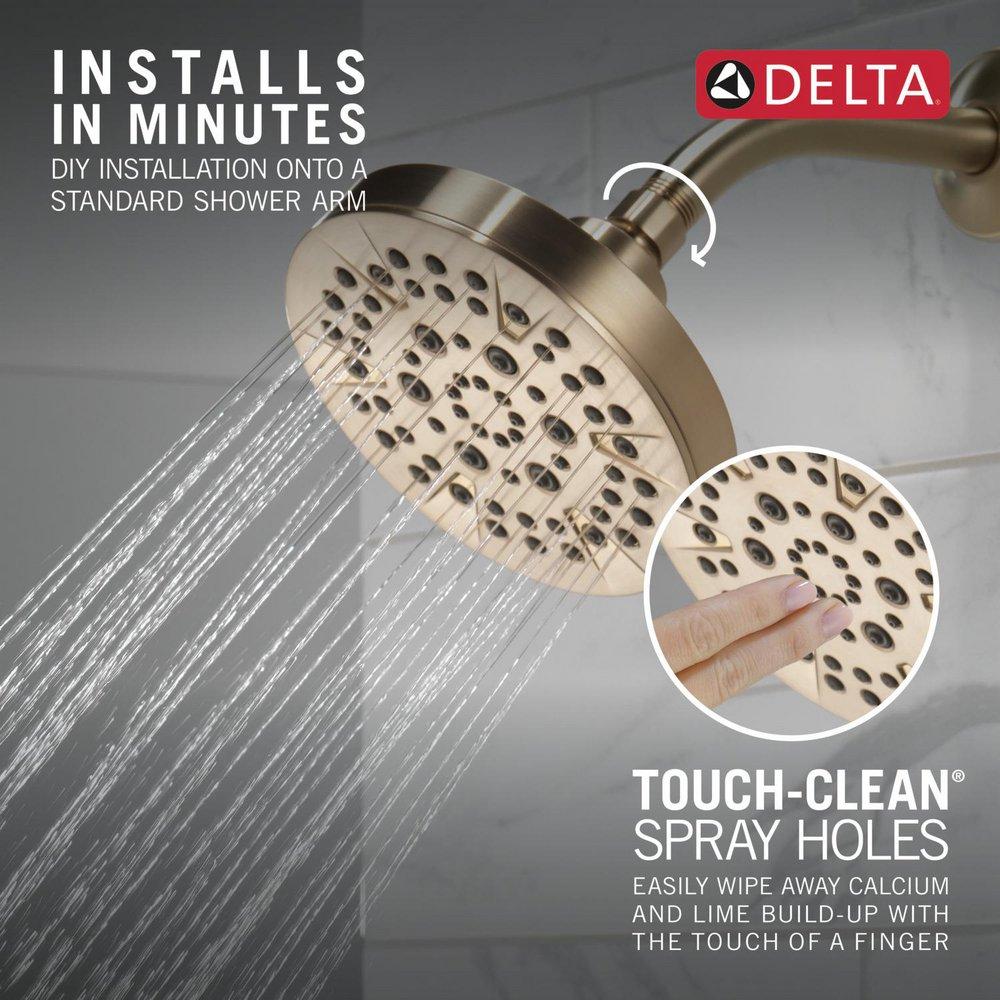 Delta Faucet Brilliance Champagne Bronze Multi Function Showerhead 