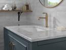 Delta Faucet Brilliance Champagne Bronze Single Handle Bathroom Sink Faucet 