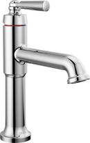 Single Handle Monoblock Bathroom Sink Faucet in Chrome