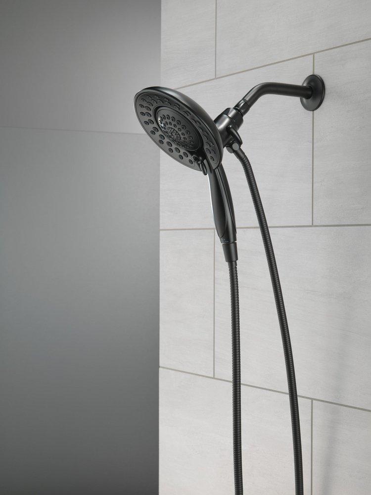 Delta Faucet Matte Black Multi Function Hand Shower 