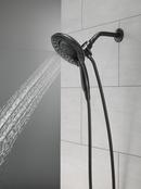 Delta Faucet Matte Black Multi Function Hand Shower 