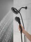Delta Faucet Matte Black Multi Function Hand Shower 