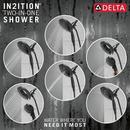 Delta Faucet Matte Black Multi Function Hand Shower 