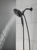 Delta Faucet Matte Black Multi Function Hand Shower 