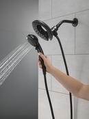 Delta Faucet Matte Black Multi Function Hand Shower 