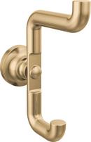 2-Hook Robe Hook in Lumicoat™ Champagne Bronze