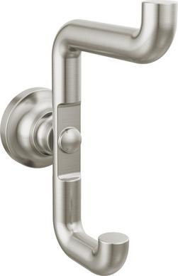 2-Hook Robe Hook in Stainless