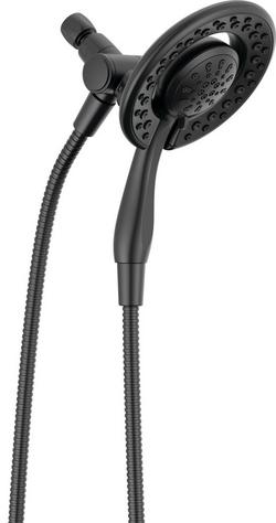 Multi Function Showerhead in Matte Black