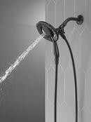 Delta Faucet Matte Black Multi Function Showerhead 