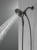 Delta Faucet Matte Black Multi Function Showerhead 