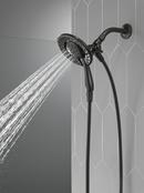 Delta Faucet Matte Black Multi Function Showerhead 