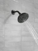 Delta Faucet Matte Black Multi Function Showerhead 