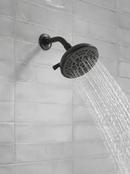 Delta Faucet Matte Black Multi Function Showerhead 