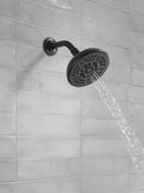 Delta Faucet Matte Black Multi Function Showerhead 