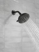 Delta Faucet Matte Black Multi Function Showerhead 