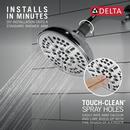 Delta Faucet Chrome Multi Function Showerhead 