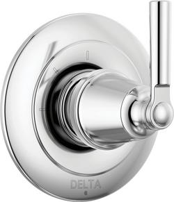 Single Handle Diverter Valve Trim in Chrome