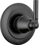 Delta Faucet Matte Black Single Handle Bathtub & Shower Faucet (Trim Only) 