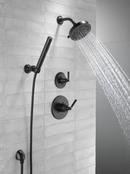 Delta Faucet Matte Black Single Handle Diverter Valve Trim 