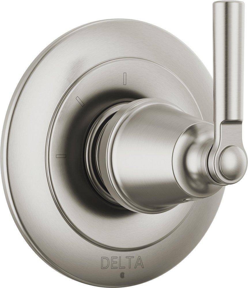 Delta Faucet Stainless Single Handle Bathtub & Shower Faucet (Trim Only) 