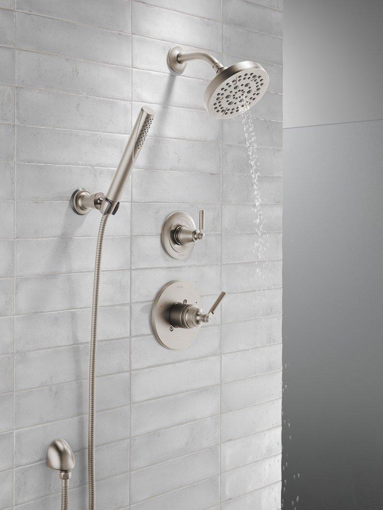Delta Faucet Stainless Single Handle Bathtub & Shower Faucet (Trim Only) 