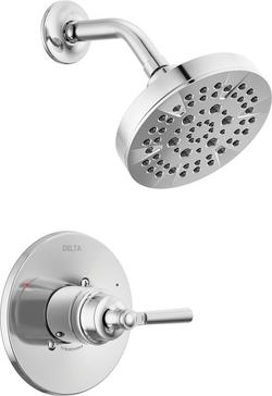 Single Handle Multi Function Shower Faucet in Chrome (Trim Only)
