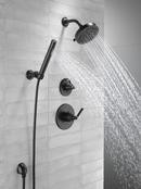 Delta Faucet Matte Black Single Handle Multi Function Shower Faucet (Trim Only) 