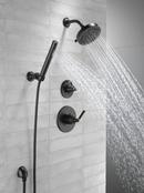 Delta Faucet Matte Black Single Handle Multi Function Shower Faucet (Trim Only) 