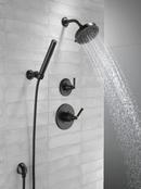 Delta Faucet Matte Black Single Handle Multi Function Shower Faucet (Trim Only) 