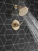 Delta Faucet Brilliance® Champagne Bronze Single Handle Multi Function Shower Faucet (Trim Only) 