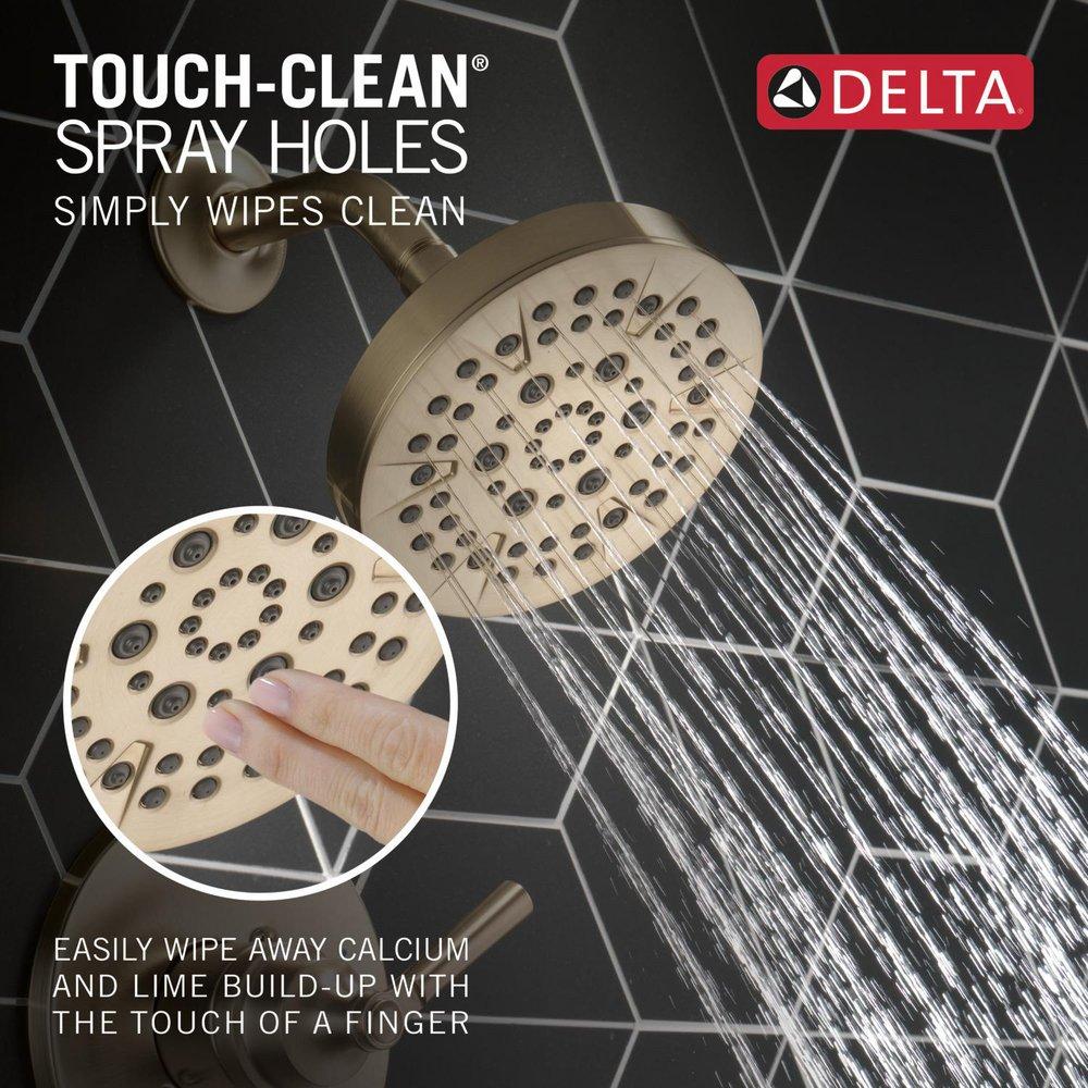 Delta Faucet Brilliance Champagne Bronze Single Handle Multi Function Shower Faucet (Trim Only) 