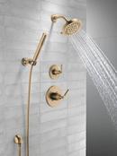 Delta Faucet Brilliance Champagne Bronze Single Handle Multi Function Shower Faucet (Trim Only) 