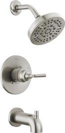 Two Handle Multi Function Bathtub & Shower Faucet in Brilliance® Stainless (Trim Only)