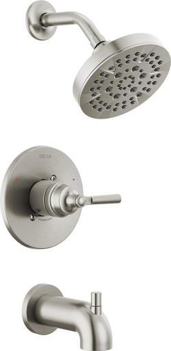 Two Handle Multi Function Bathtub & Shower Faucet in Brilliance&reg; Stainless (Trim Only)