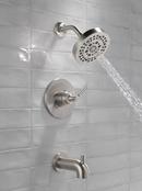 Delta Faucet Brilliance&reg; Stainless Single Handle Multi Function Bathtub & Shower Faucet (Trim Only) 