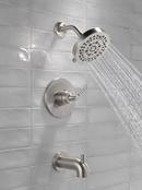 Delta Faucet Brilliance&reg; Stainless Single Handle Multi Function Bathtub & Shower Faucet (Trim Only) 