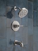 Delta Faucet Brilliance Stainless Single Handle Multi Function Bathtub & Shower Faucet (Trim Only) 
