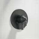 Delta Faucet Matte Black Two Handle Pressure Balancing Valve Trim 