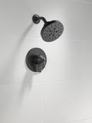 Delta Faucet Matte Black Single Handle Multi Function Shower Faucet (Trim Only) 