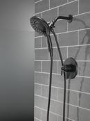 Delta Faucet Matte Black Single Handle Multi Function Shower Faucet (Trim Only) 