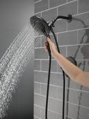 Delta Faucet Matte Black Single Handle Multi Function Shower Faucet (Trim Only) 