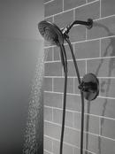 Delta Faucet Matte Black Single Handle Multi Function Shower Faucet (Trim Only) 