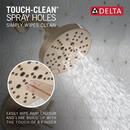 Delta Faucet Champagne Bronze Single Handle Multi Function Shower Faucet (Trim Only) 