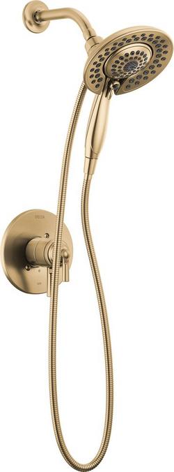 Two Handle Multi Function Shower Faucet in Brilliance&reg; Champagne Bronze (Trim Only)