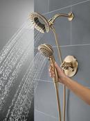 Delta Faucet Brilliance Champagne Bronze Single Handle Multi Function Shower Faucet (Trim Only) 