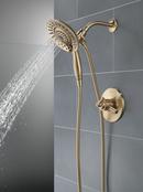 Delta Faucet Brilliance Champagne Bronze Single Handle Multi Function Shower Faucet (Trim Only) 