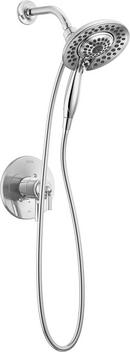 Two Handle Multi Function Shower Faucet in Chrome (Trim Only)